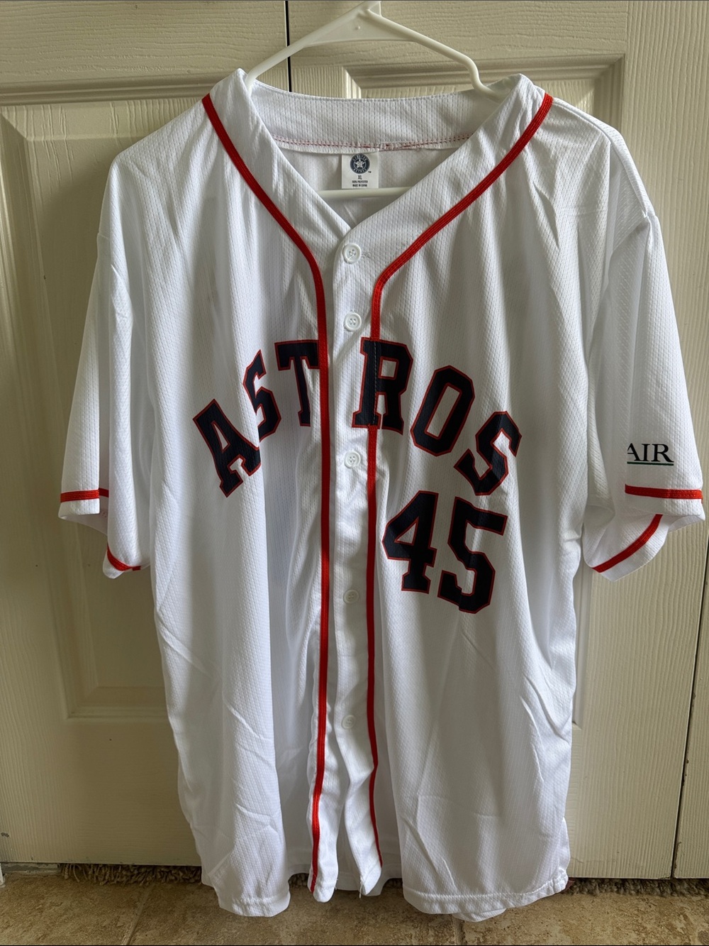 Houston Astros White Baseball Jersey - #45 Tatsuya Imai Jersey Adult XL